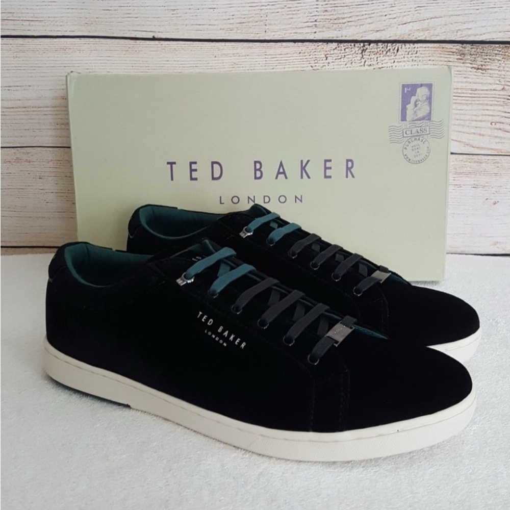 Ted Baker Lambrt Velvet Sneakers